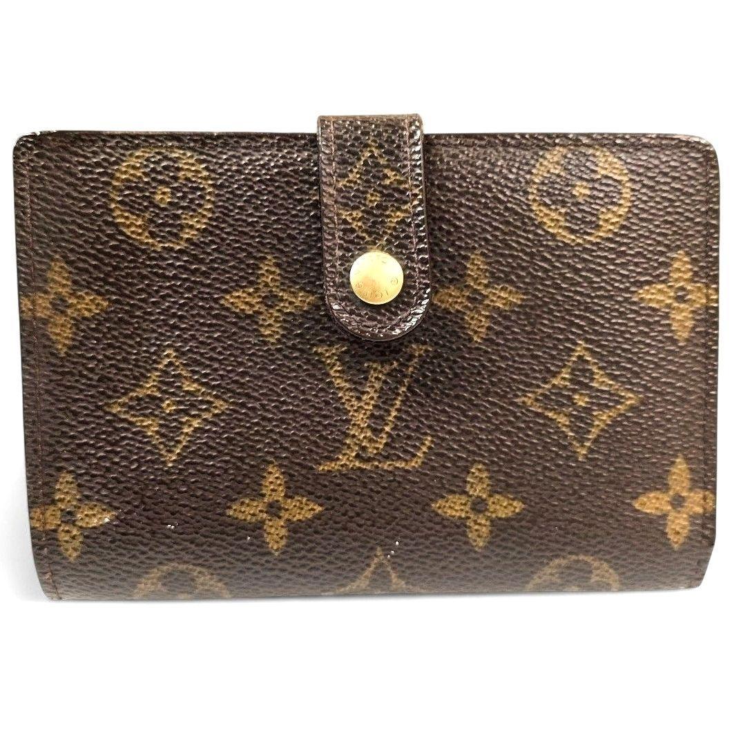 モノグラム ポルトフォイユ ヴィエノワ がま口 二つ折り 財布 ルイヴィトン