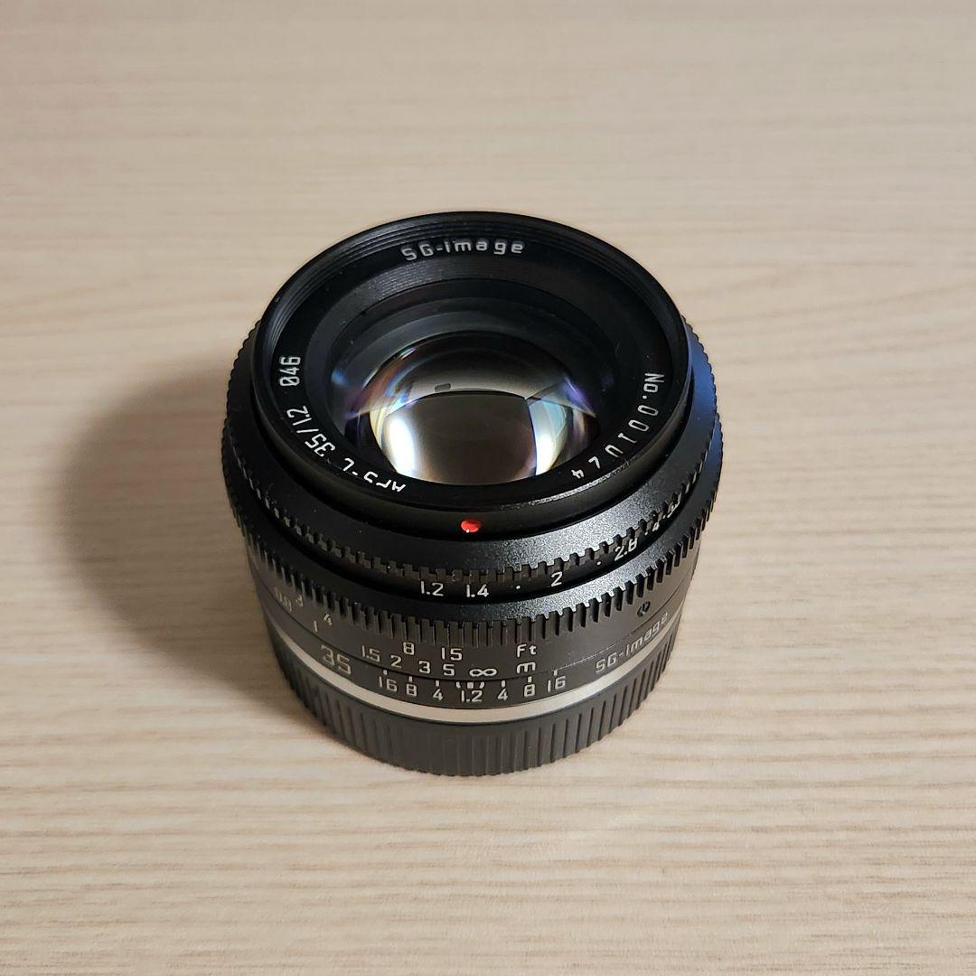 SG-Image 35mm f/1.2 Xマウント用