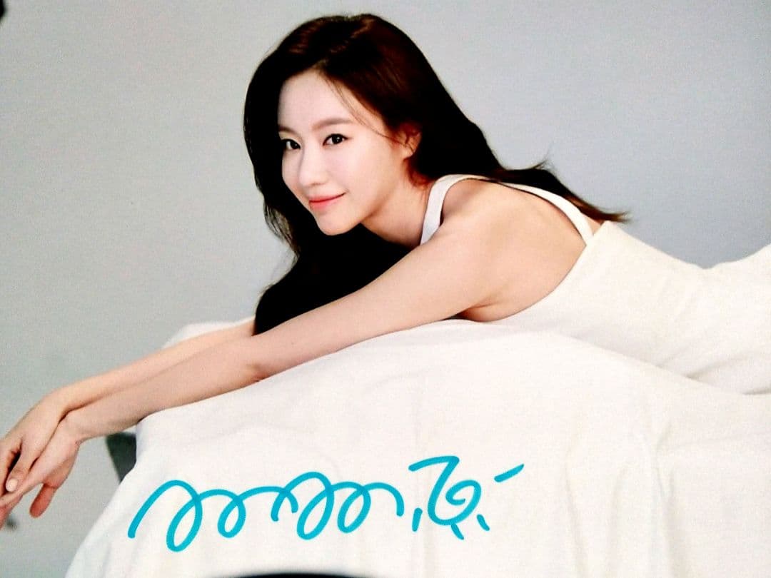 セール中…キム・アジュン直筆サイン入り超大型写真…Kim A Joong