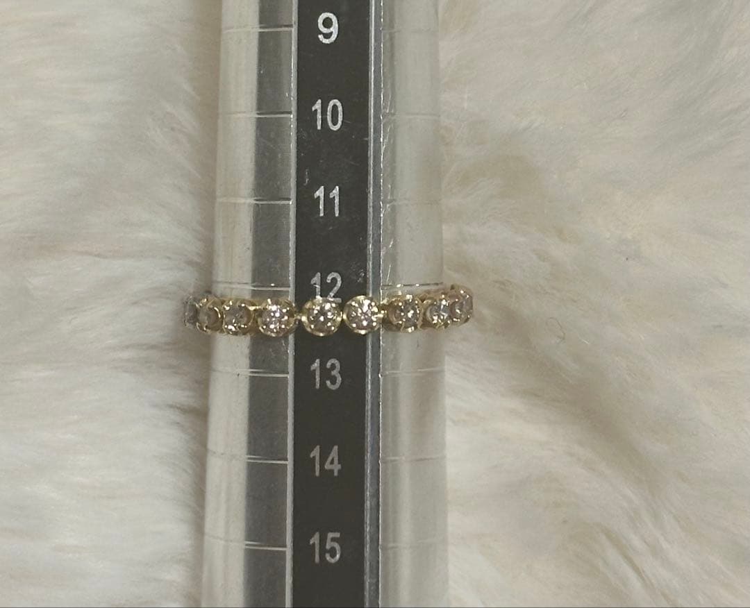 フルエタニティリング0.70ct ダイヤ K18 PTスリーカラー リング