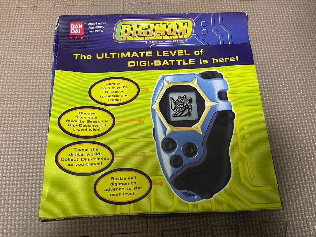 デジモン　海外版　DIGIMON digivice D-TECTOR
