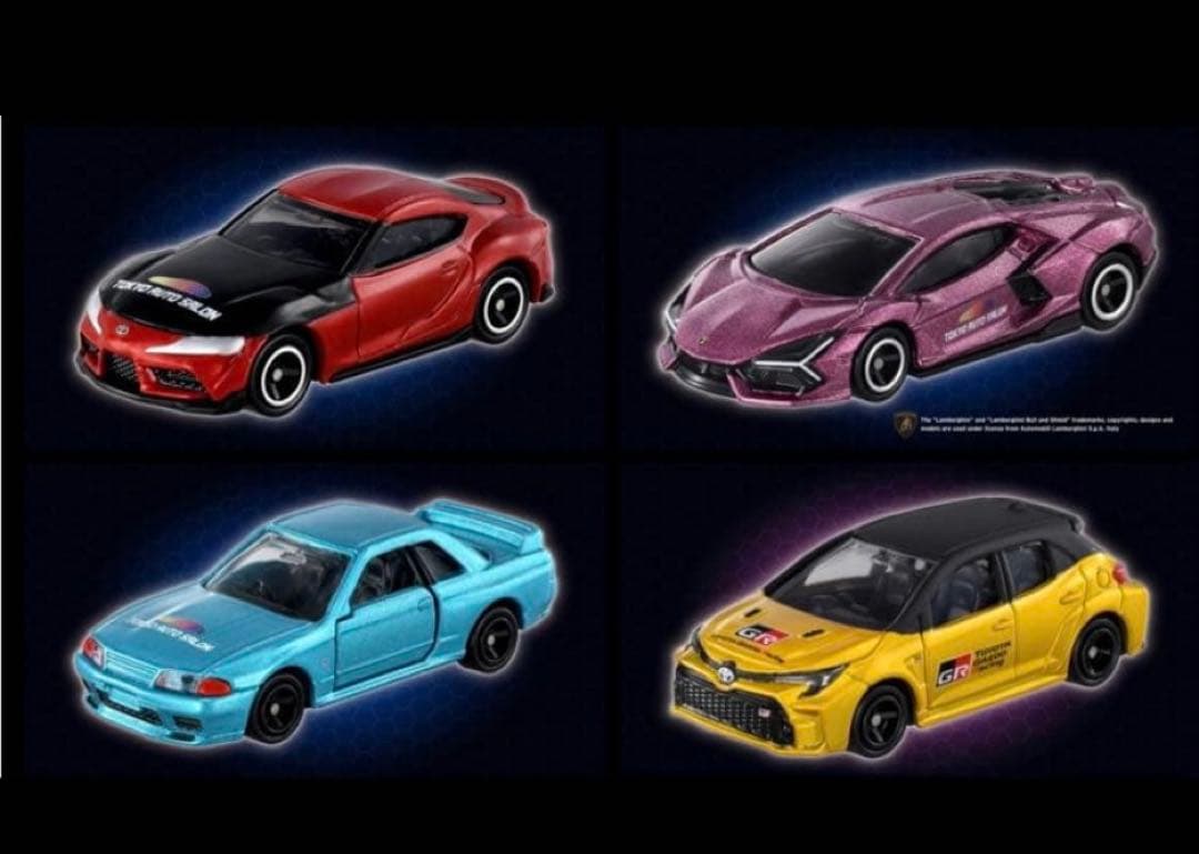 東京オートサロン2026トミカ12台スープラ/BNR32/レヴエルト/カロー