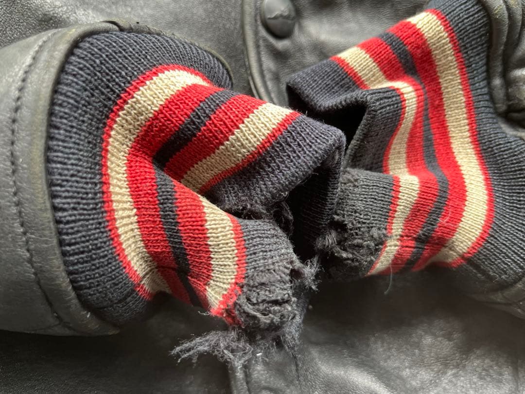 b-boy 90's johnny blaze 本革 レザージャケット 3xl