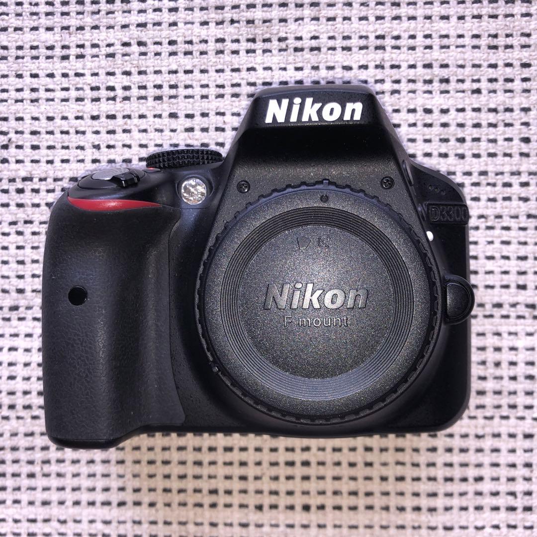 【ジャンク品】Nikon D3300 デジタル一眼レフカメラ のみ バッテリー無