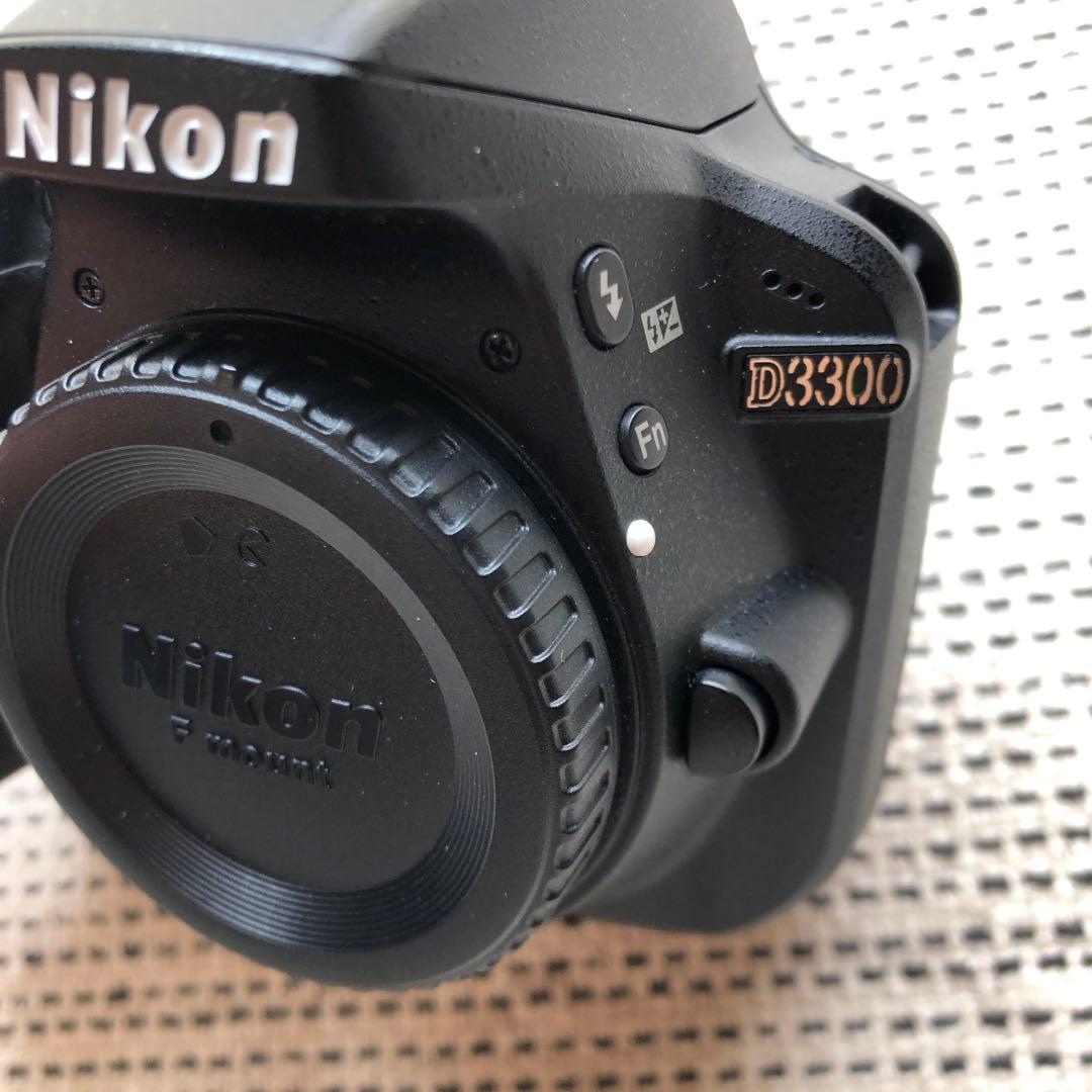 【ジャンク品】Nikon D3300 デジタル一眼レフカメラ のみ バッテリー無