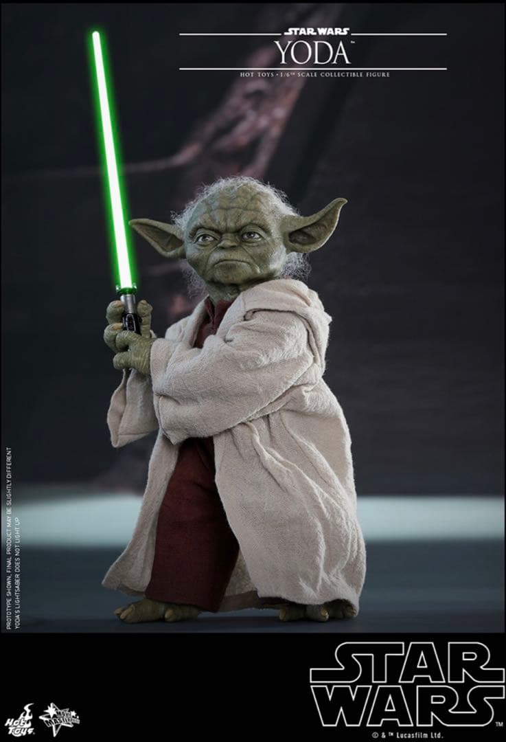 新品未開封 ホットトイズ ヨーダ スターウォーズ　1/6