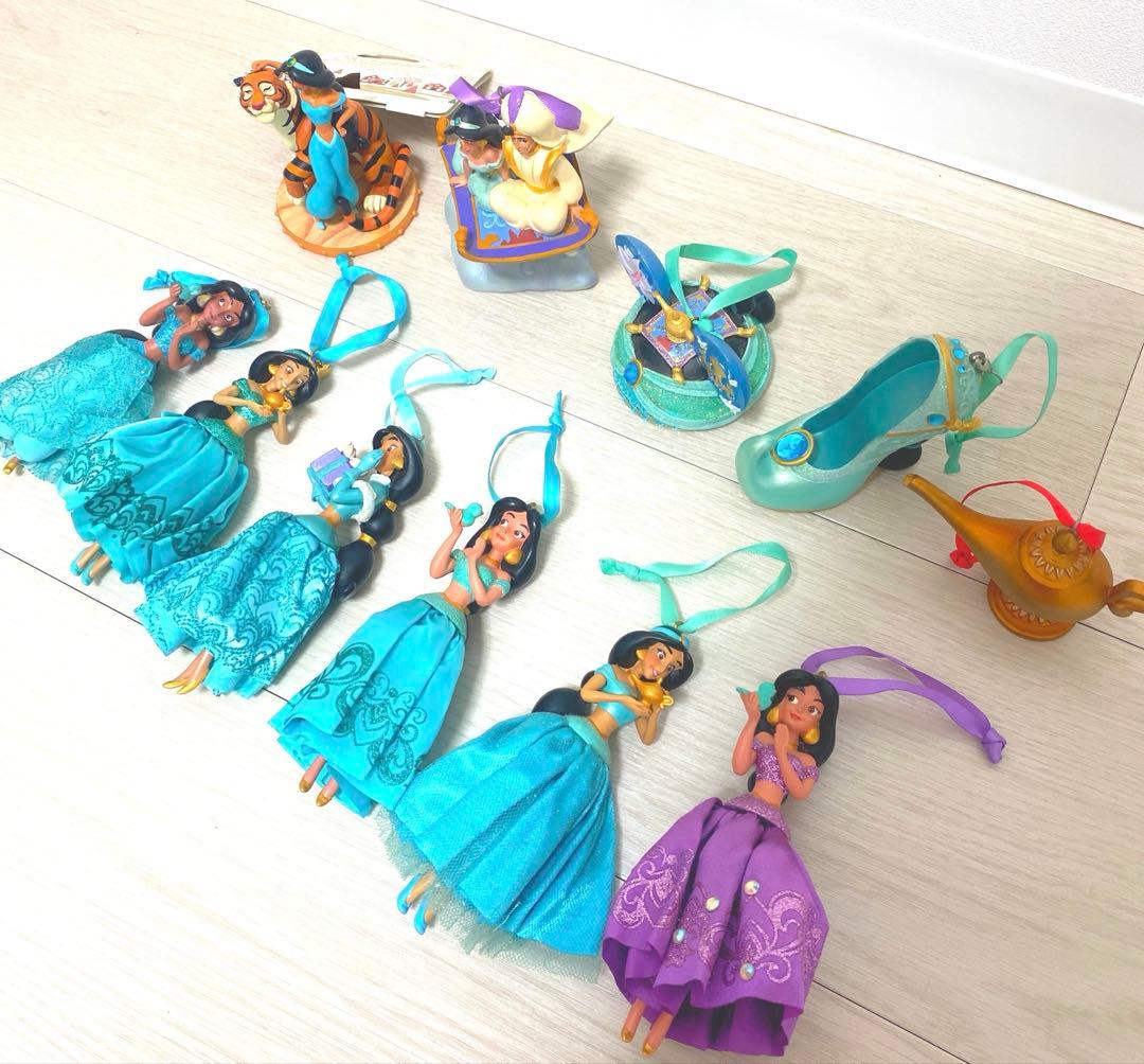 ディズニーストア　オーナメント　アラジン　ジャスミン　シューオーナメント