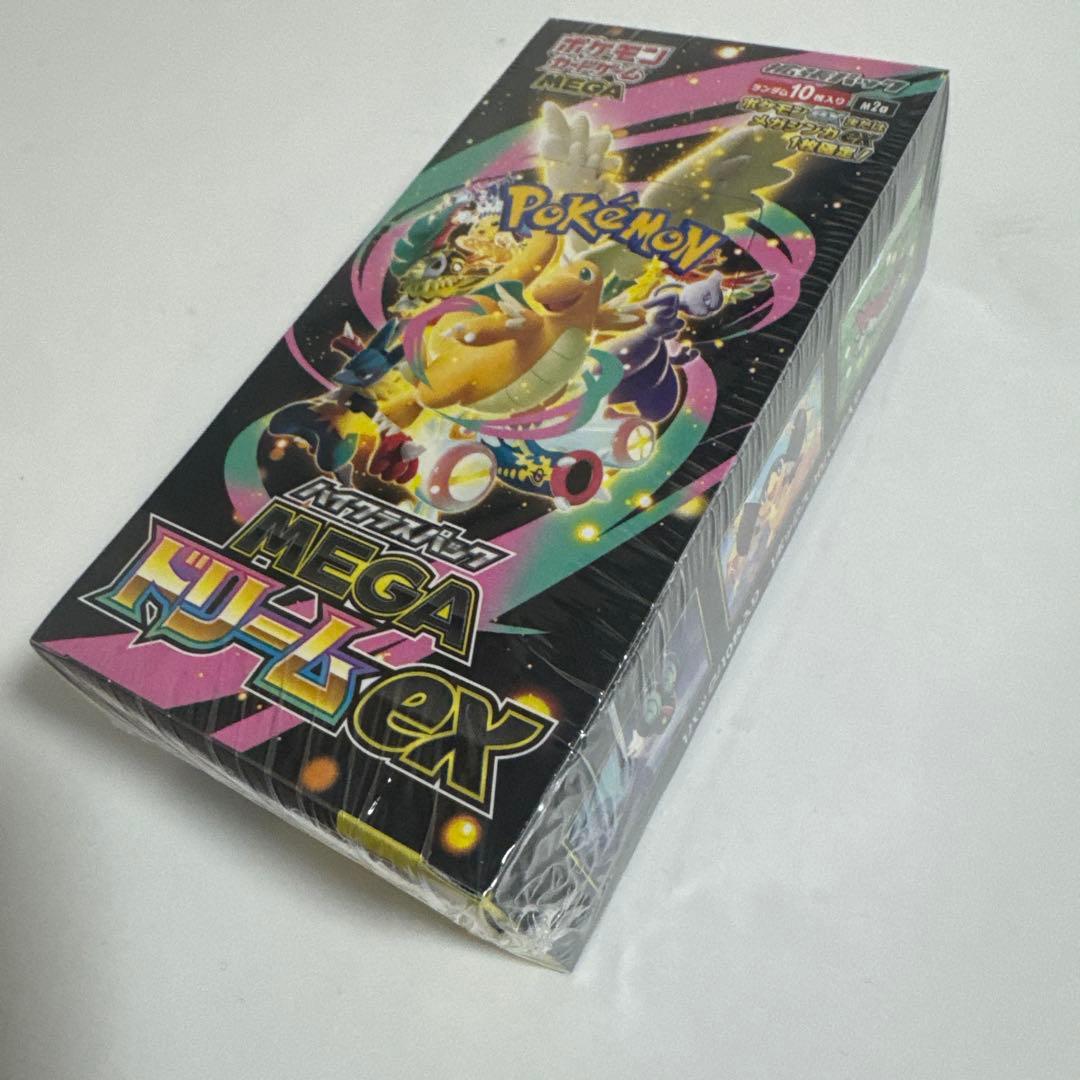 新品未開封 ポケモンカードゲーム MEGAドリームex 1BOX シュリンク付