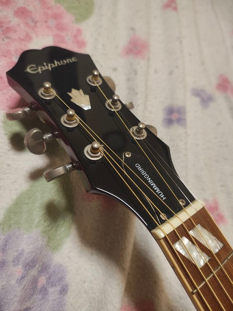 Epiphoneハミングバード/美品/ハードケース付