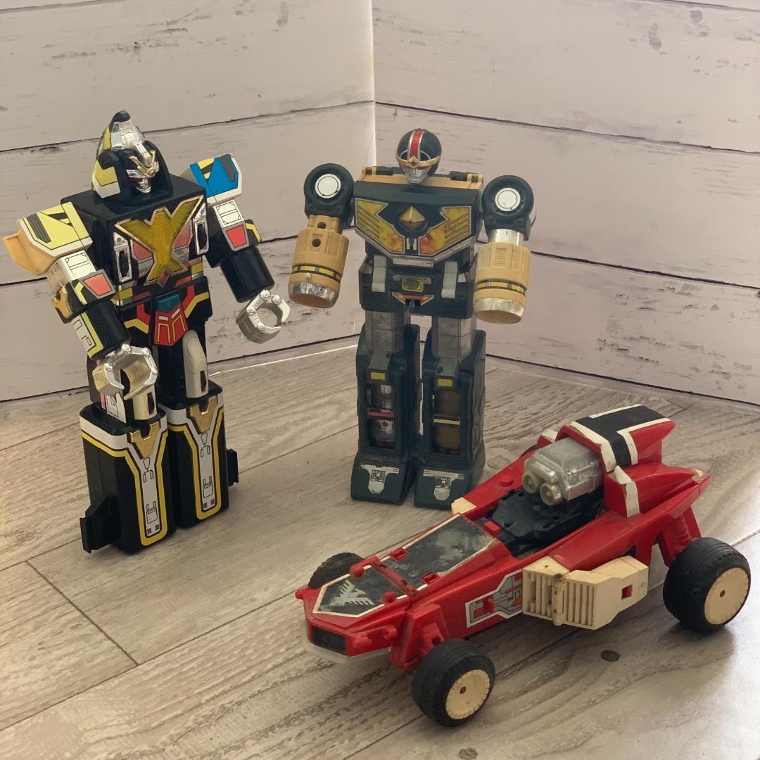 鳥人戦隊ジェットマン 3点セット テトラボーイ グレートイカロス★当時もの