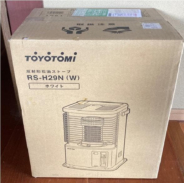 TOYOTOMI 反射型石油ストーブ RS-H29N (W)