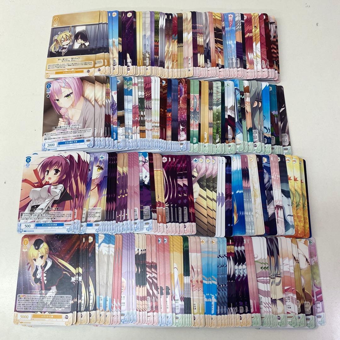 ヴァイスシュバルツ ロゼ ゆずソフト rr以下4コン