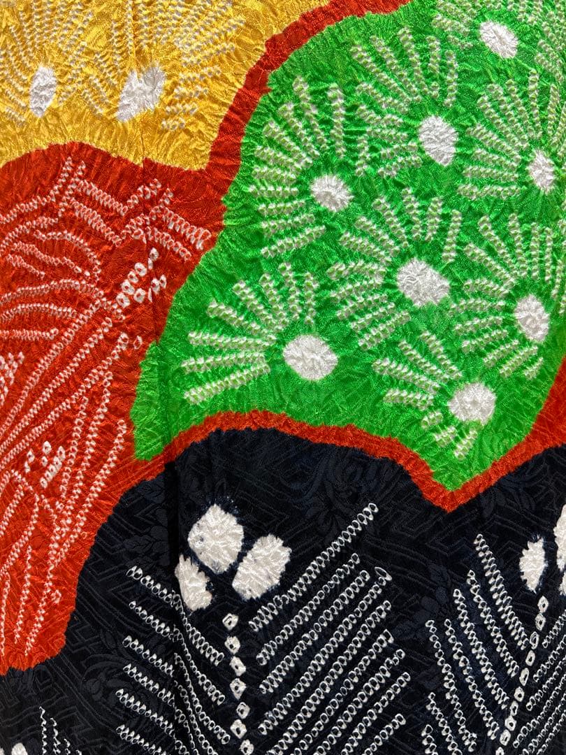 総絞り　振り袖　フルセット　別誂長襦袢付　成人式　豪華　612