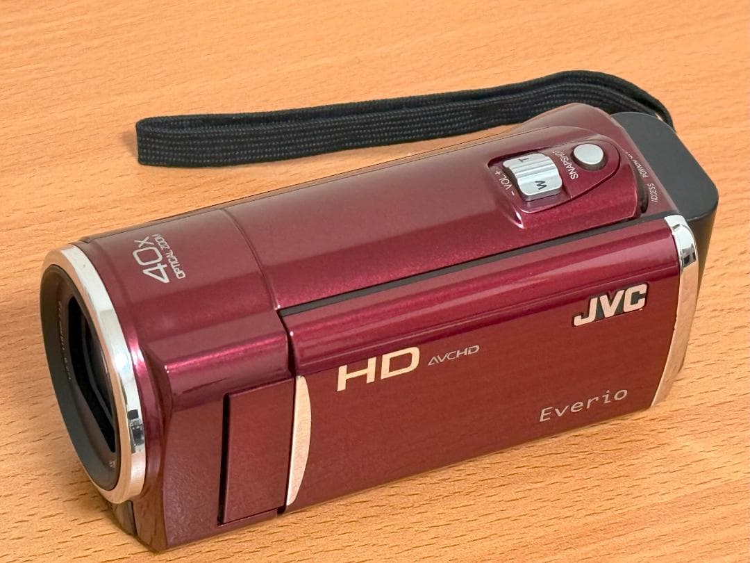 JVC Everio GZ-HM460 レッド 予備バッテリー他おまけ付