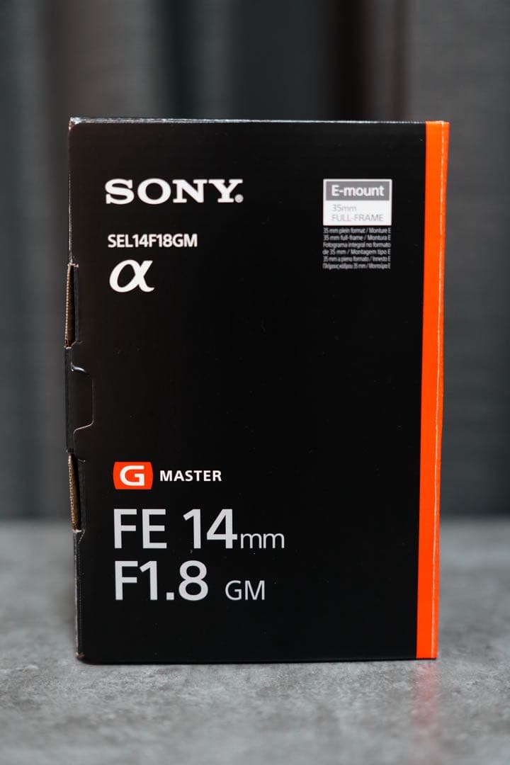 【完品美品】【使用回数５回】SONY FE 14mm F1.8 GM レンズ