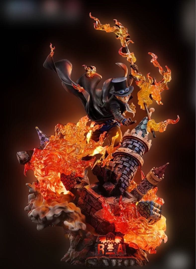 ワンピース サボ 革命軍 参謀総長 フィギュア ガレージキット 新品