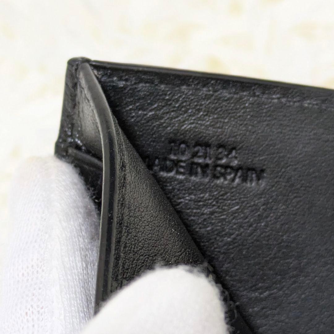 サー✨LOEWE ロエベ　アナグラム　トライフォールドウォレット　Ｗホック