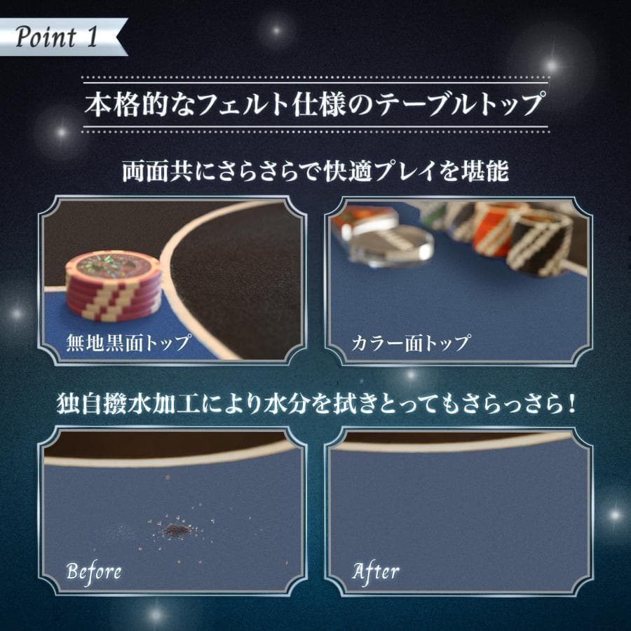 2655新品*ポーカーテーブル10人対応カジノ チップラック ドリンクホルダー
