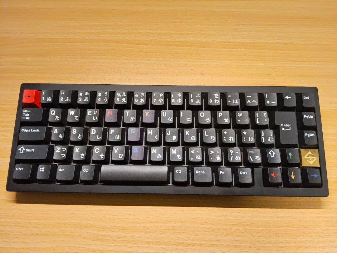 wobkey zen65 日本語配列