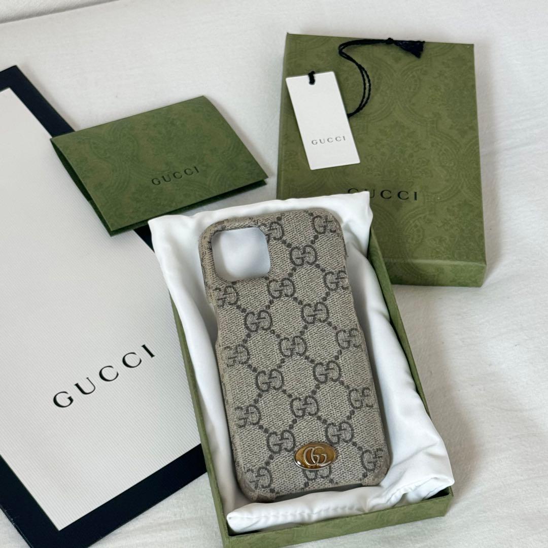 GUCCI iPhoneケース　iPhone13 iPhone14 グッチ