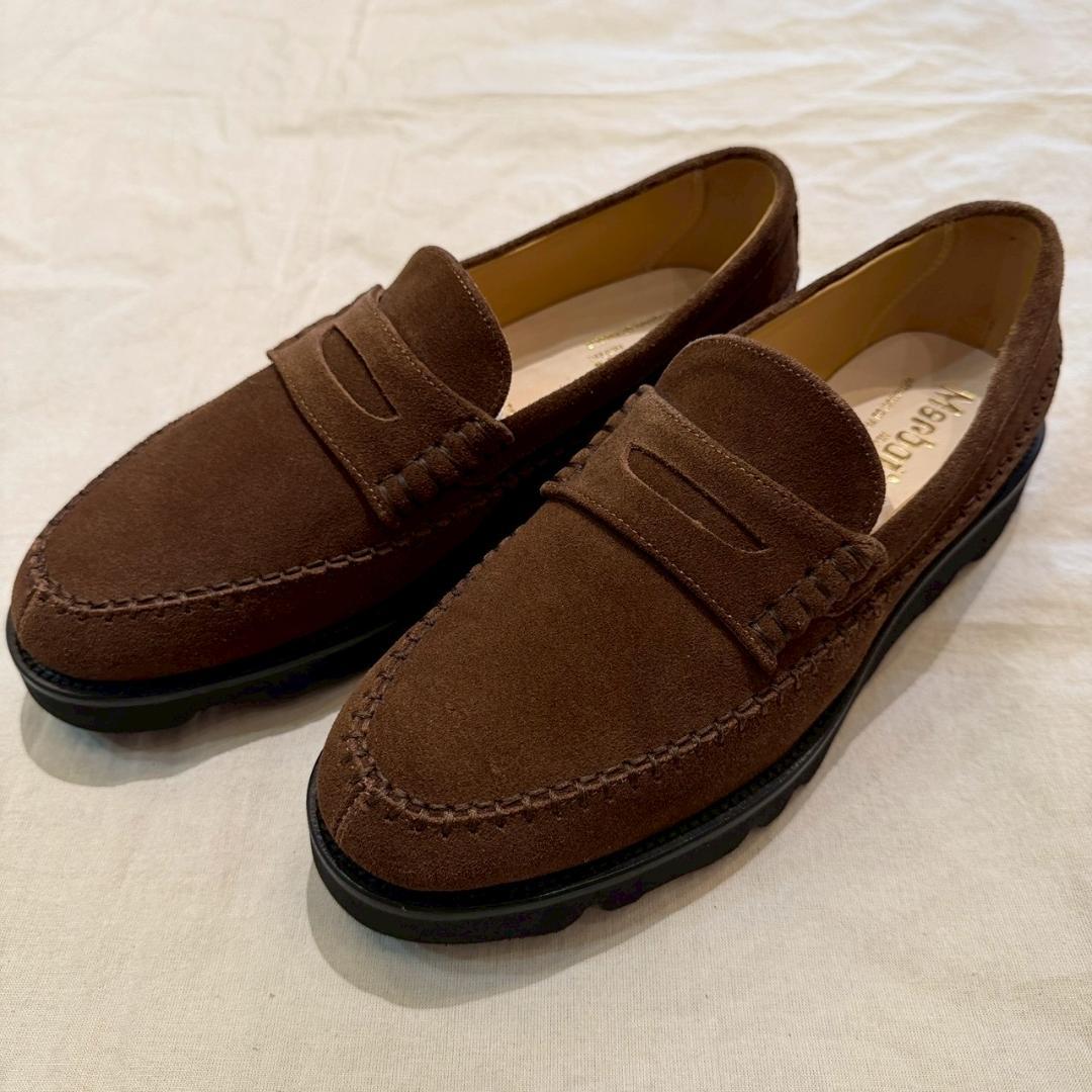 25aw 新品 MARBOT マルボー スウェード ローファー 40