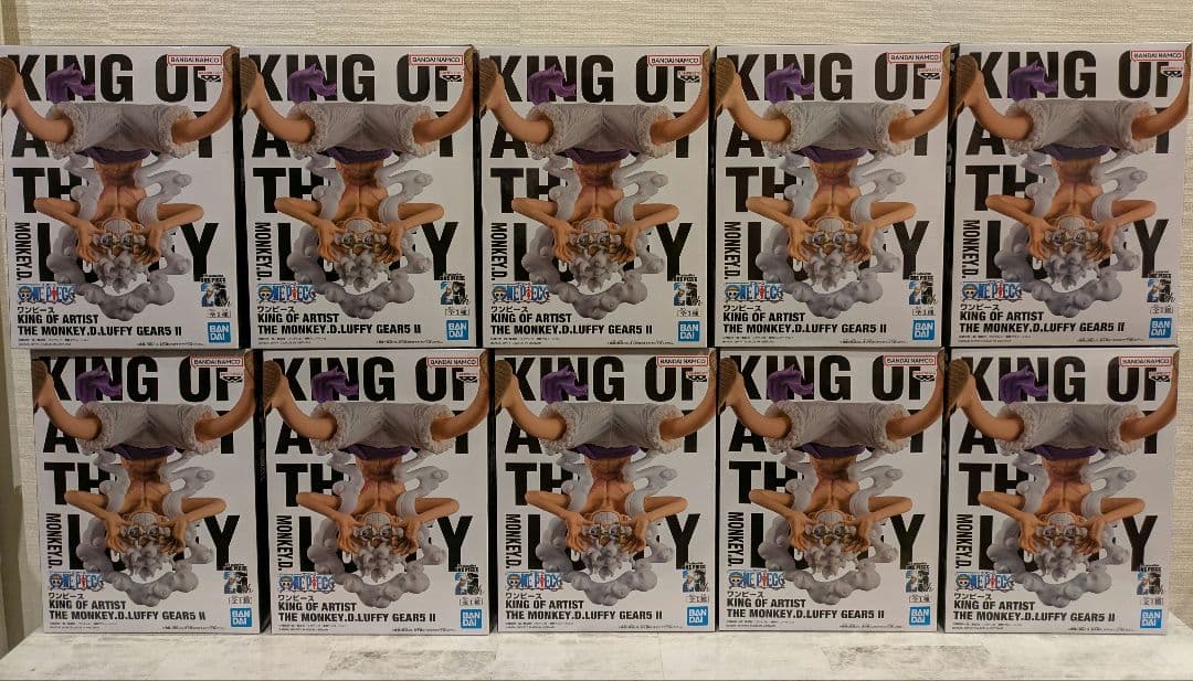 ワンピース KING OF ARTIST GEAR5 Ⅱ ルフィ 10点セット