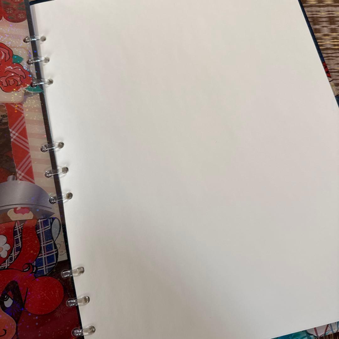 新品　シャカシャカノート　A4サイズ　昭和レトロ　花の子ルンルン