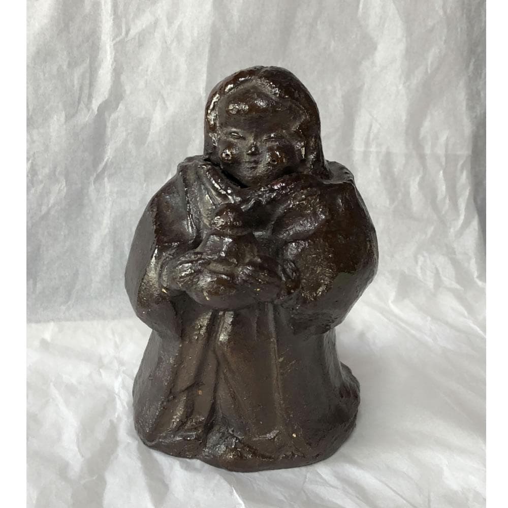 e2075 お福人形 鵤幸右衛門 東福寺 人形屋 幸右衛門 お多福 お福