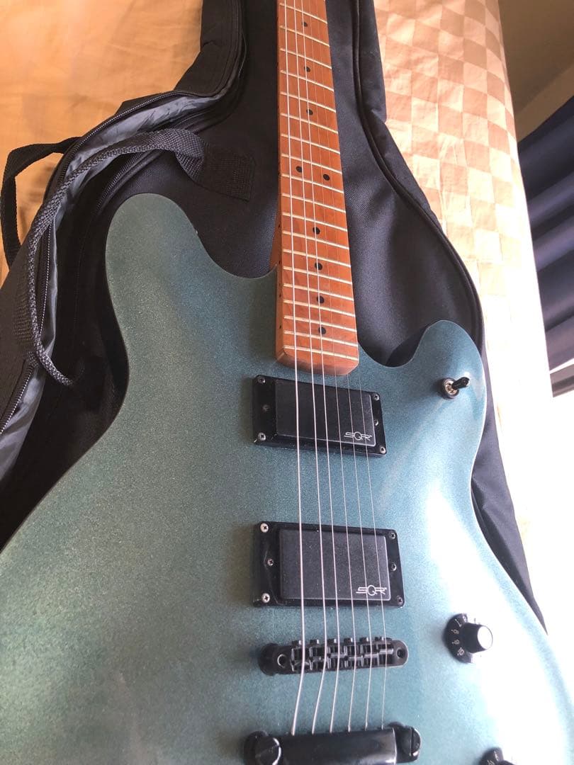Squier Active Starcaster ガンメタル 美品