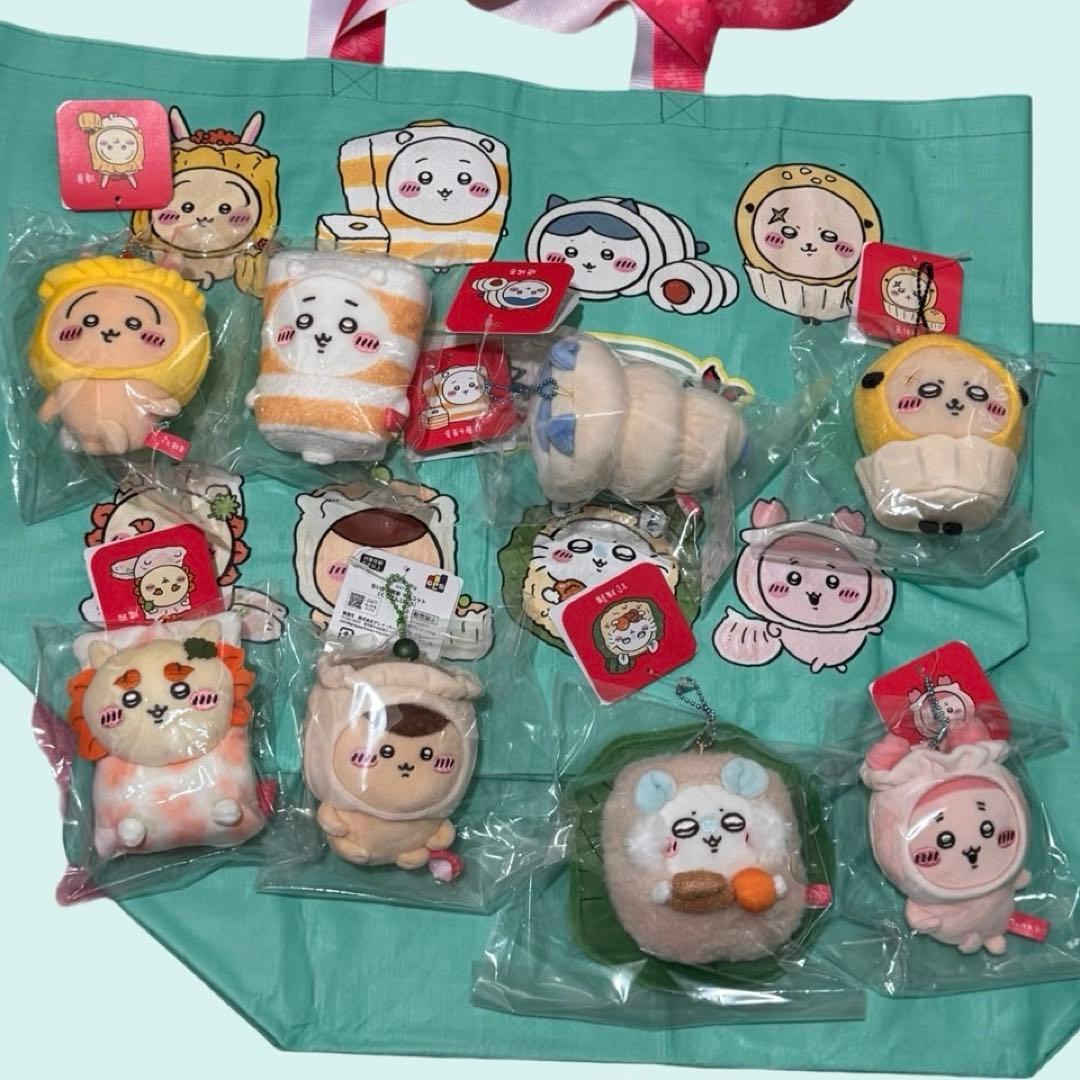 ちいかわ 香港限定 飲茶 マスコット 全8種セット