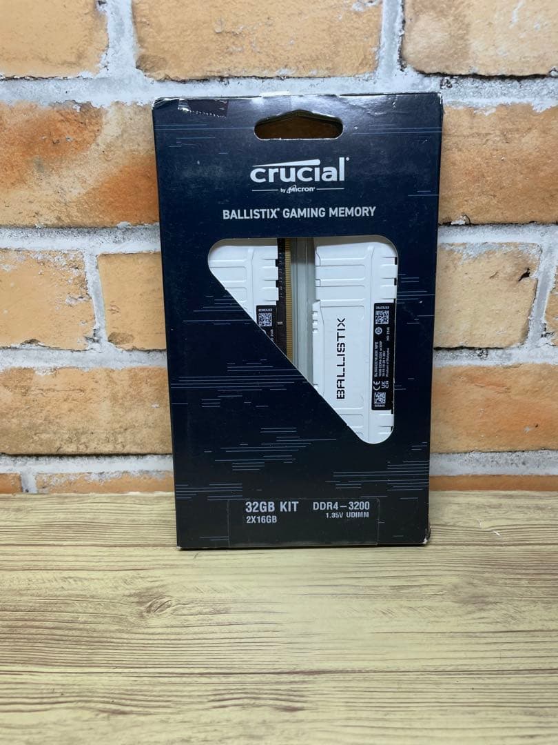 クルーシャル マイクロン製 デスクトップ用ゲーミングメモリ 16GBX2枚