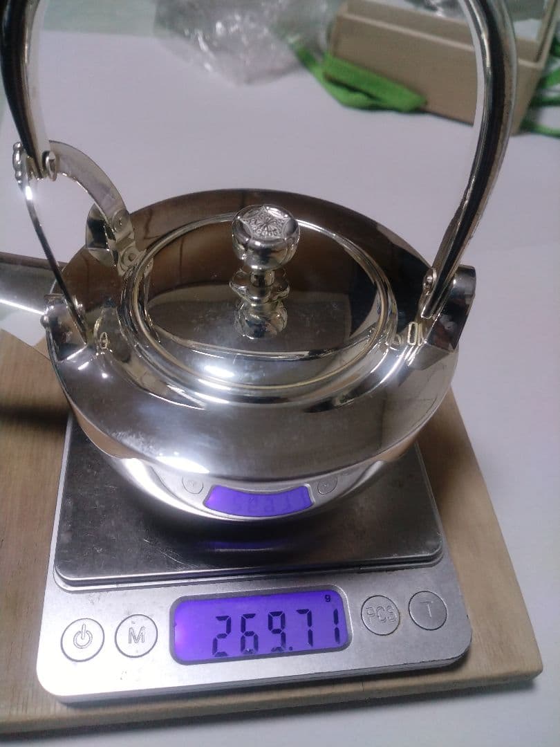 純銀製 銚子 重量 約269グラム