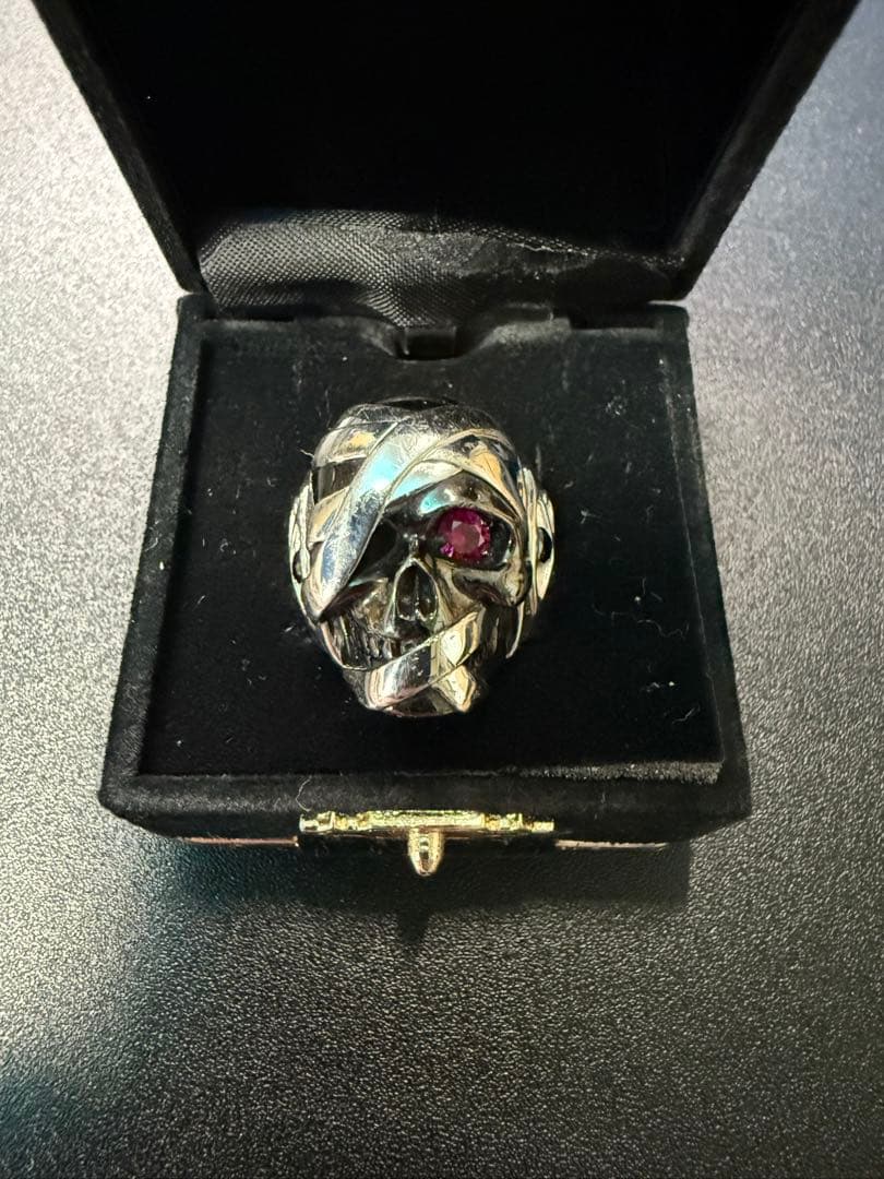 Justin Davisジャスティンデイビス　ドクロ　指輪　メンズ　スカルリング