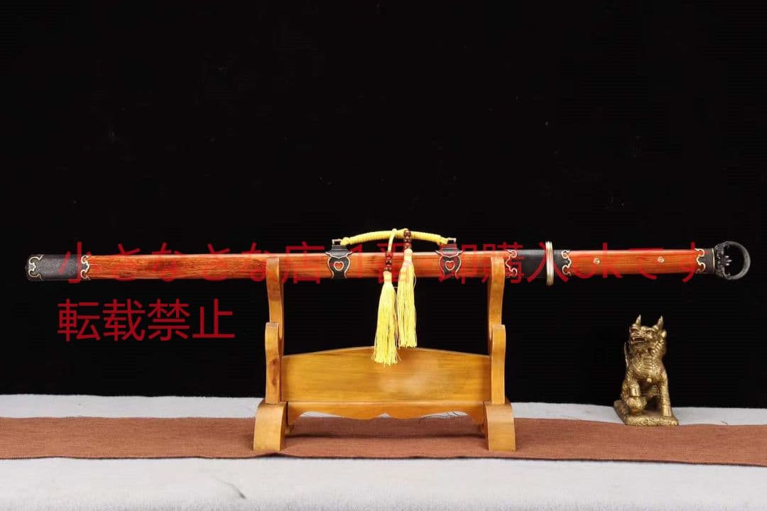 【環首千韻唐剣】古兵器 武具　刀装具　日本刀　模造刀 居合刀