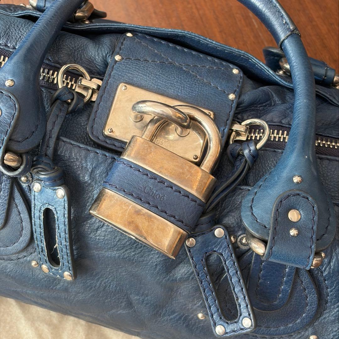 Chloé パディントン ネイビー