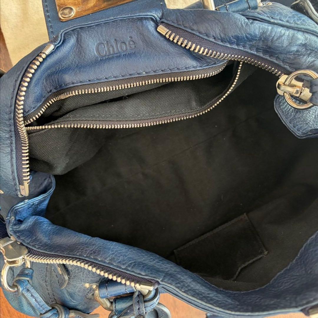 Chloé パディントン ネイビー