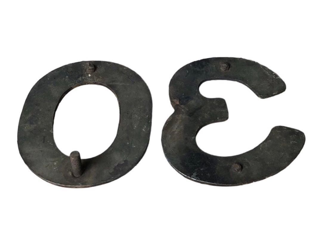 西武鉄道　モ503金属製プレート/鉄道グッズ　赤電車　国鉄