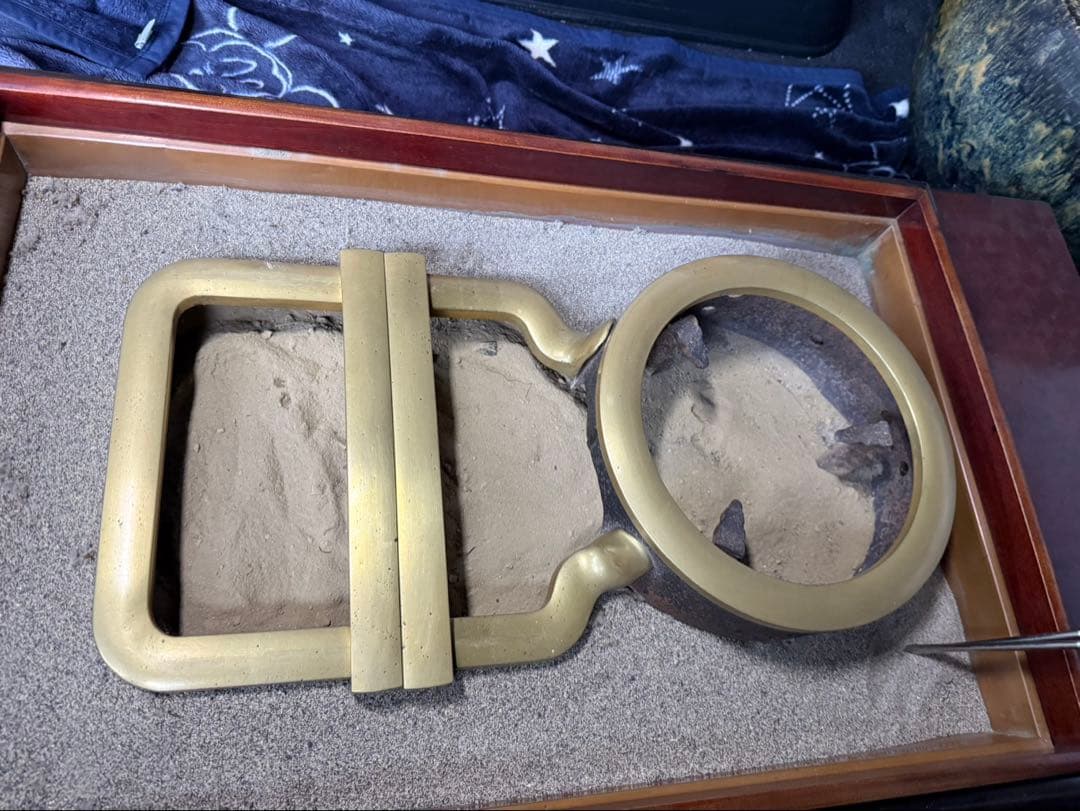 【特大・極美品】高級長火鉢 一式　横幅130cm 鉄瓶/灰/五徳/火箸 完備