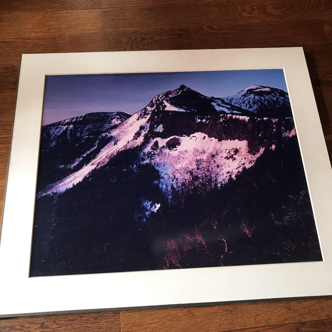 写真「天狗岳の朝」Size：半切 545 × 424