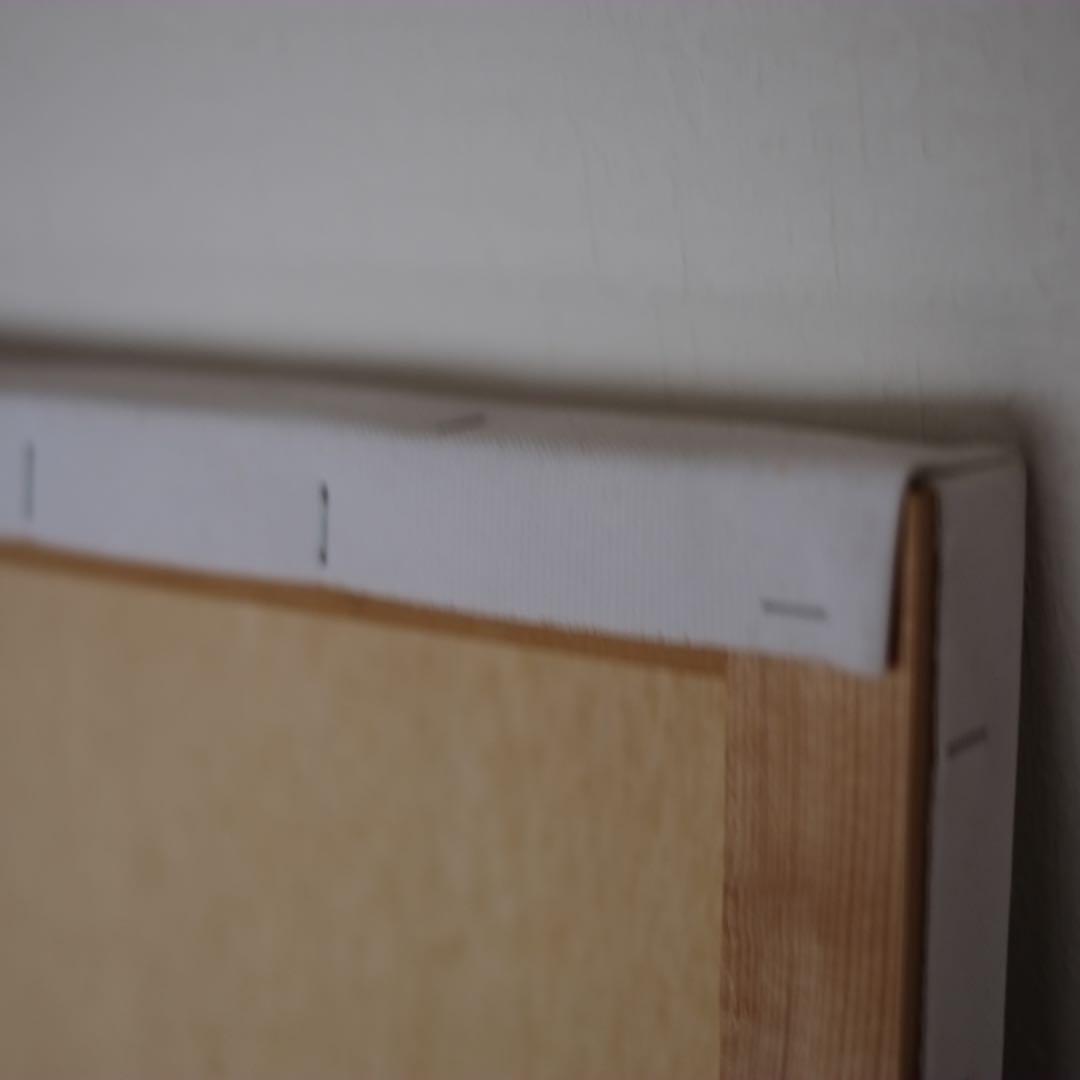 現代アート　虎　刺繍画　絵画　キャンバス