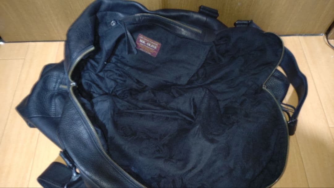 美品 日本製 MROLIVE レザー ボストンバッグ 牛革 ショルダー バッグ