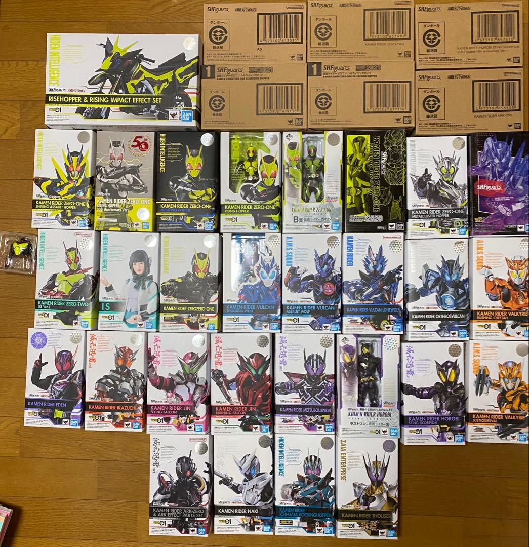 【フィギアーツ】仮面ライダー　ゼロワン　コンプリートセット