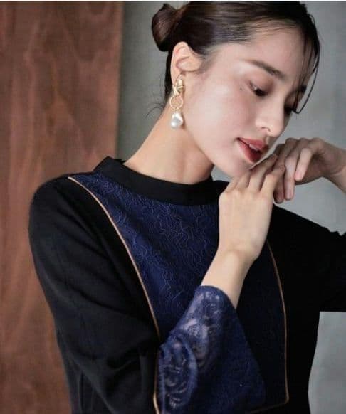 美品 Callarus カラルス 結婚式 ワンピースドレス LL 大きい 洗える