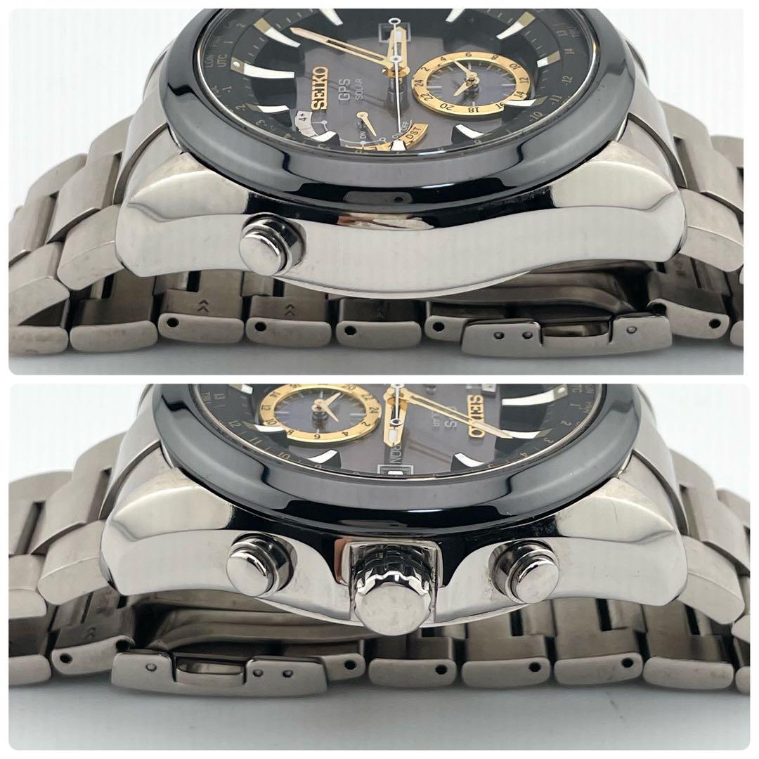 専用　セイコー　アストロン　ブライトチタン　電波ソーラー　腕時計　メンズ