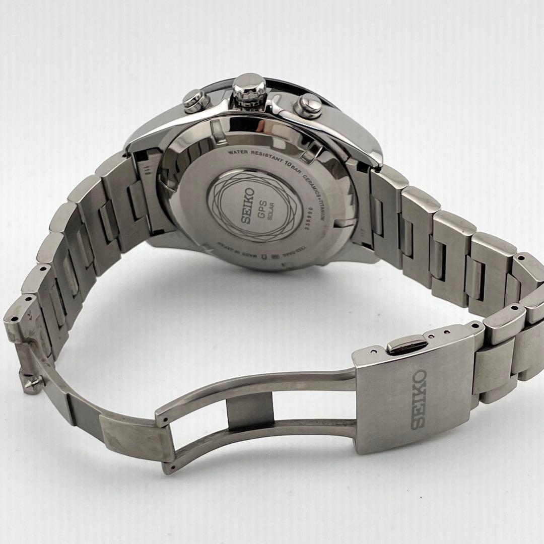 専用　セイコー　アストロン　ブライトチタン　電波ソーラー　腕時計　メンズ