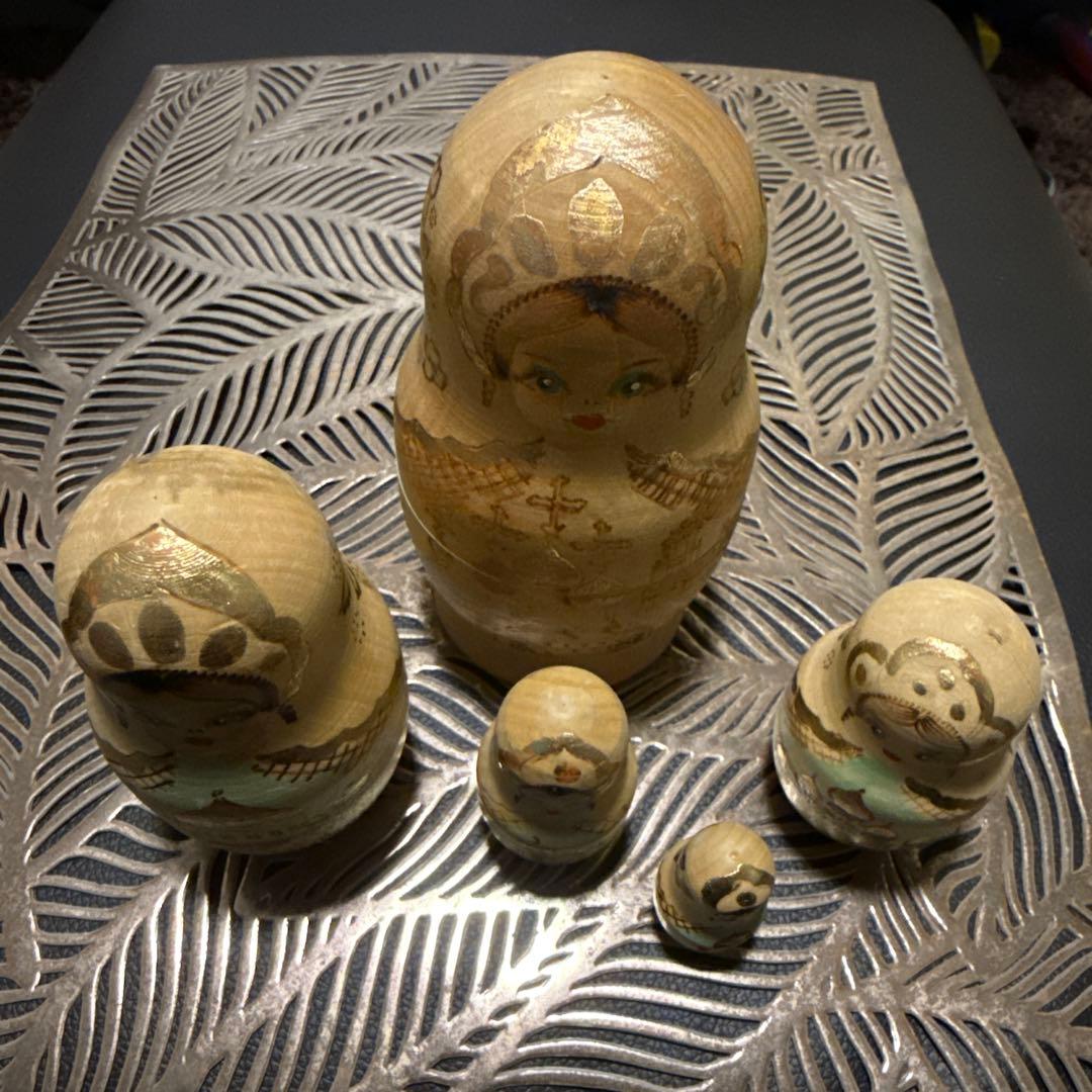 1995年木製マトリョーシカ 5個セット