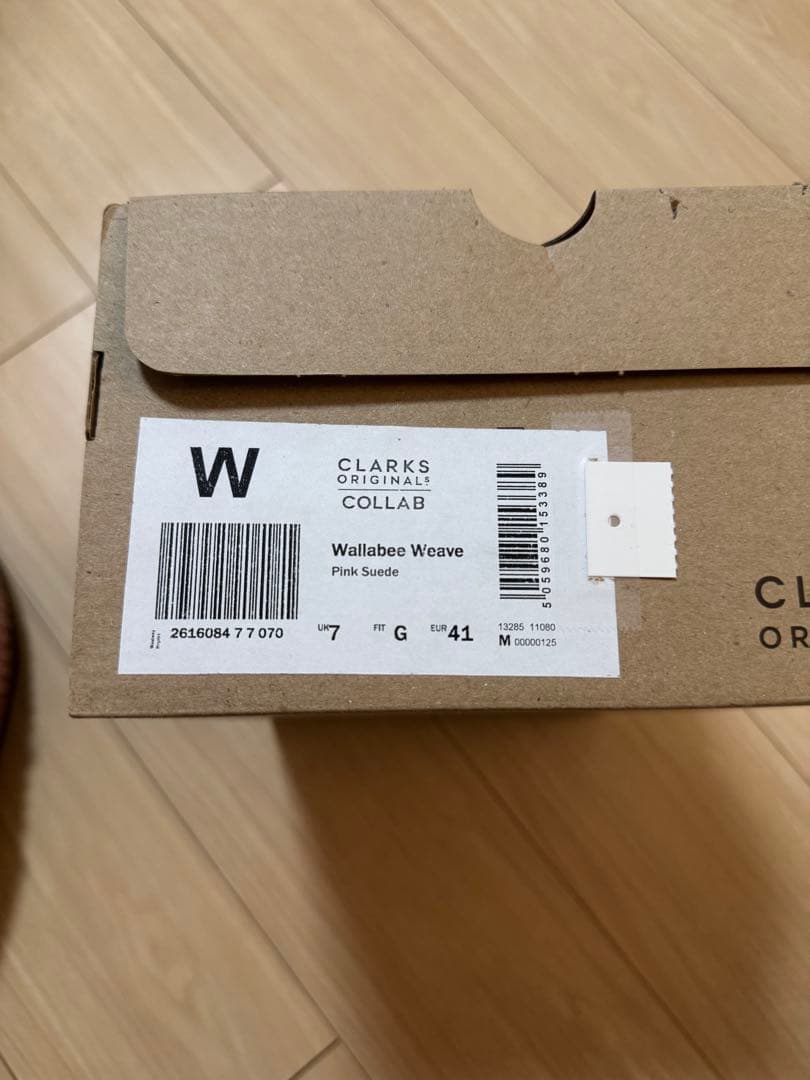 CLARKS×SUPREME WALLABEE \"PINK\" ワラビー uk7