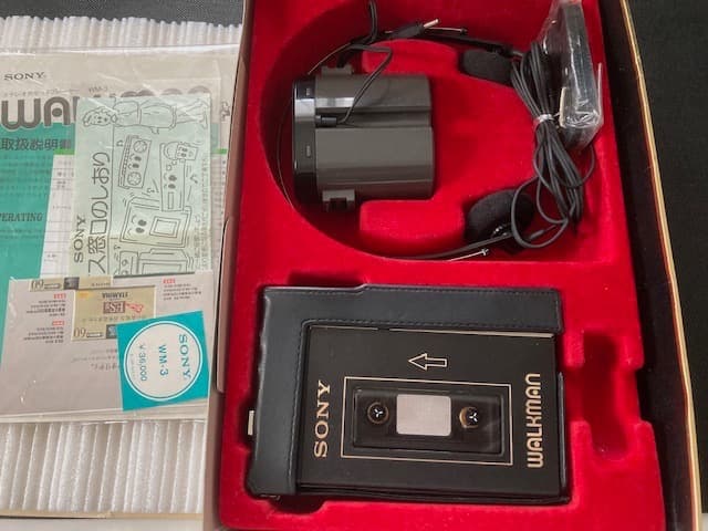 超希少美品箱入フルセット 高音質 整備済完全動作品 SONY WM-3