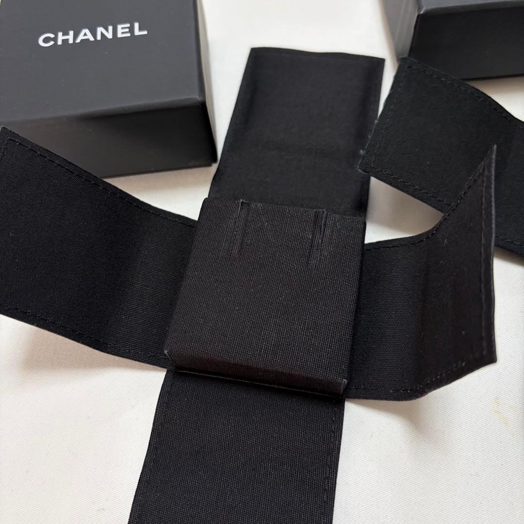 美品　シャネル　アクセサリー入れ　空箱　2個セット　ケース　デニム　現行品