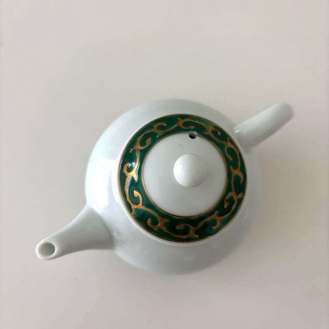 【売茶】煎茶道具セット　急須　グリン玉　煎茶碗　建水　湯冷し　茶入　5客　売茶翁